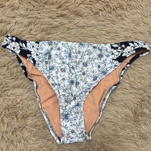 J Crew high rise mixed magnolia floral bikini bottoms size XXL new